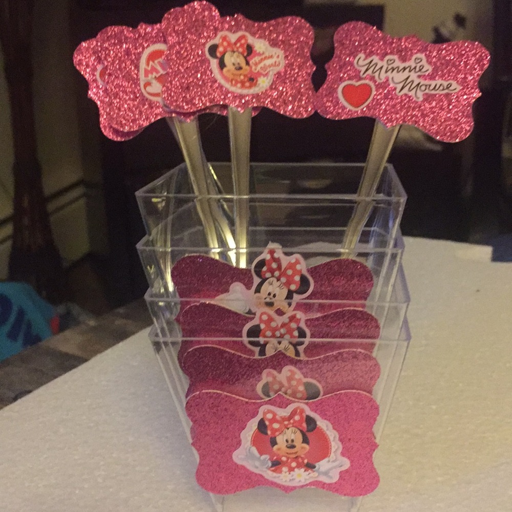 Sets of 10 appetizers trays and spoons set
